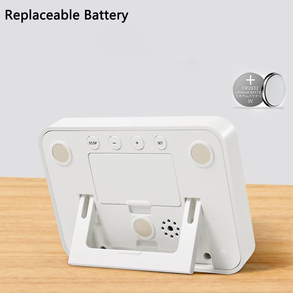 Digital Dual Kitchen Timer, Multiple Channels Countdown Timer | 3-Groups Triple Timer with Magnet-Back Memory-Preset Large Display Adjustable Volume, 3A Battery Included, Ideal for Cooking