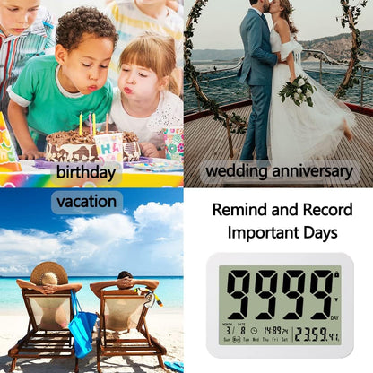 Digital Dual Kitchen Timer, Multiple Channels Countdown Timer | 3-Groups Triple Timer with Magnet-Back Memory-Preset Large Display Adjustable Volume, 3A Battery Included, Ideal for Cooking