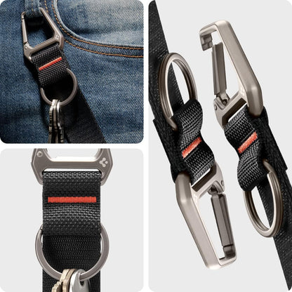 Universal Lanyard Wrist Strap with Keychain for iPhone, ID Badge Wallet Holder, AirPods, Cameras, Keychain & Everyday Carry, Durable Carabiner with Wrist Strap