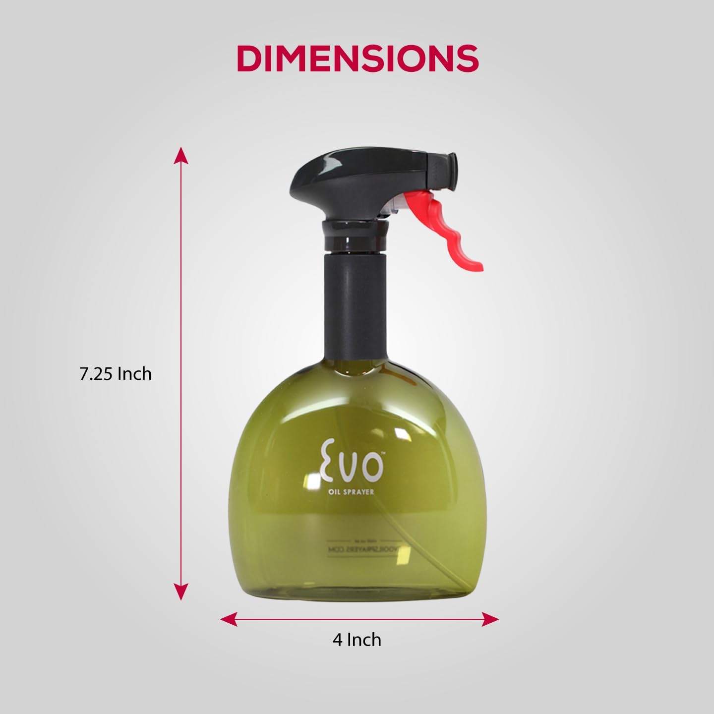 Minis, Non-Aerosol for Olive, Cooking Oils, and Vinegars, 8-Ounce Capacity, 1 Each Yellow and Green
