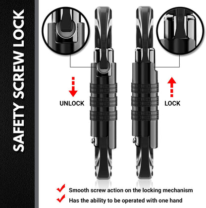 12kN Heavy Duty Carabiner Clips | 2697 lbs Capacity, For Pets, Outdoor, Camping, Hiking, Hammock, Dog Leash Harness, Keychains