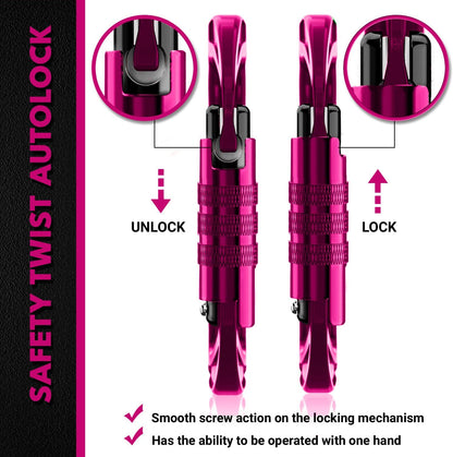 12kN Heavy Duty Carabiner Clips | 2697 lbs Capacity, For Pets, Outdoor, Camping, Hiking, Hammock, Dog Leash Harness, Keychains