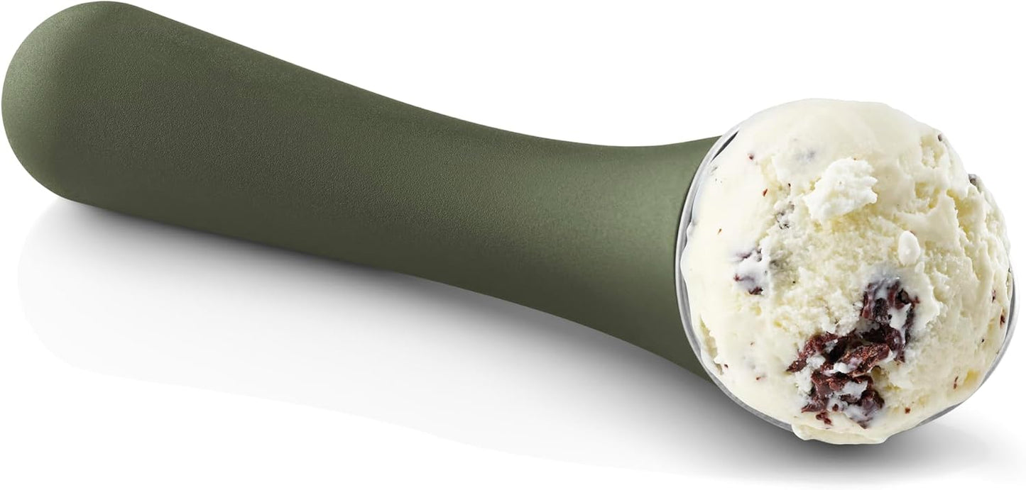 Green tools Ice cream spoon | Scoop & portion even rounds of ice cream, purée or other soft foods | Green
