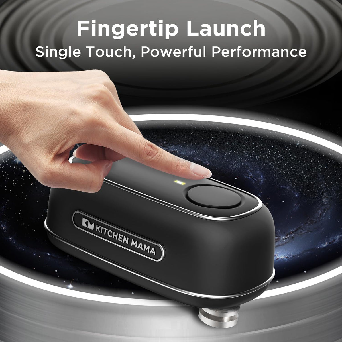 Orbit One Stainless Steel Rechargeable Electric Can Opener