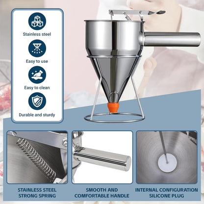 Pancake Batter Dispenser, 1.2L