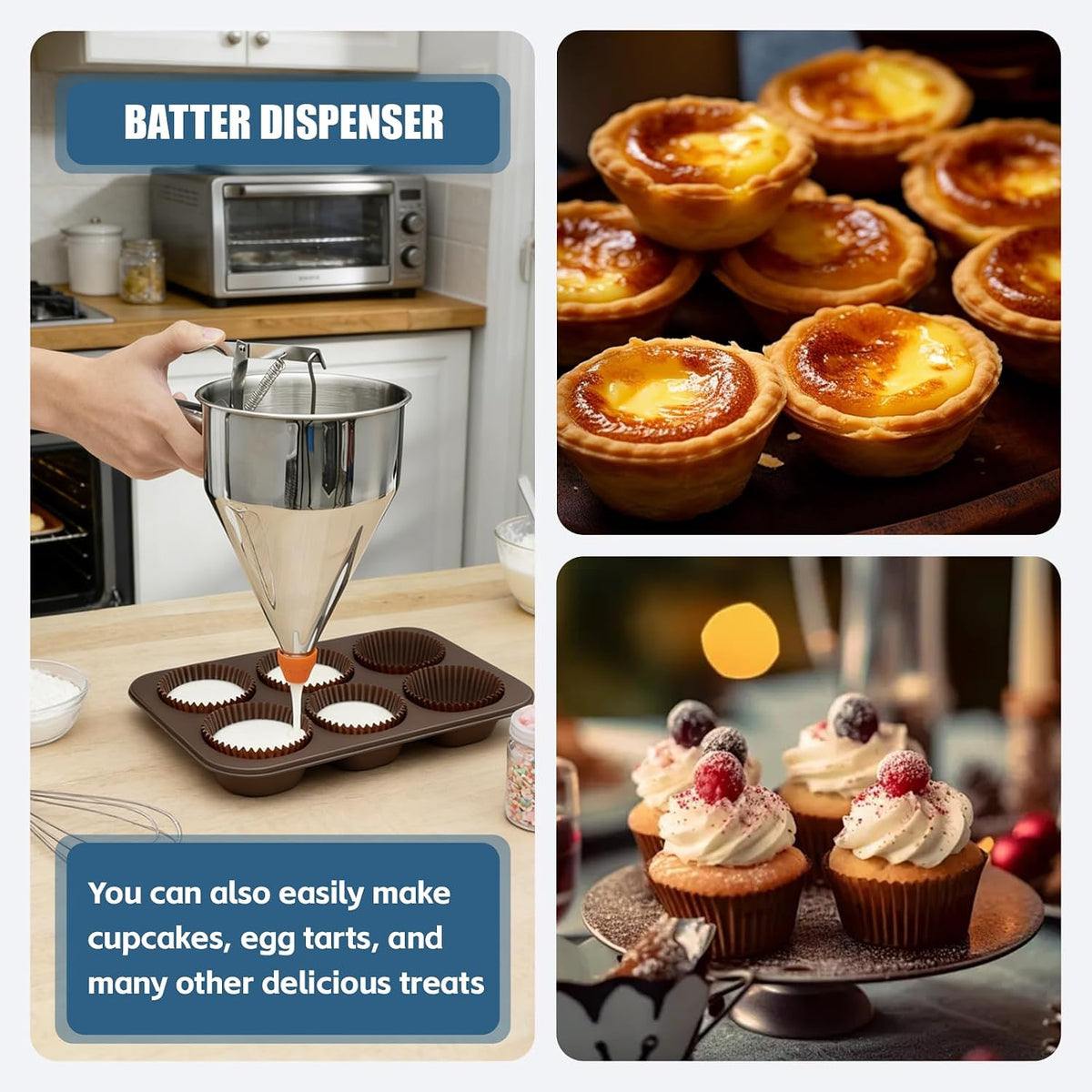 Pancake Batter Dispenser, 1.2L