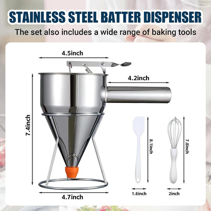 Pancake Batter Dispenser, 1.2L