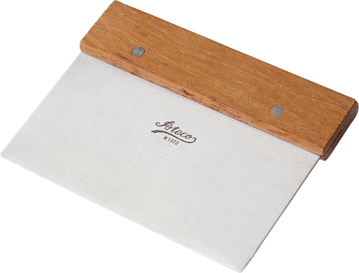 Stainless Handle Bench Scraper, 5.9-Inches by 3-Inches, Stainless Steel