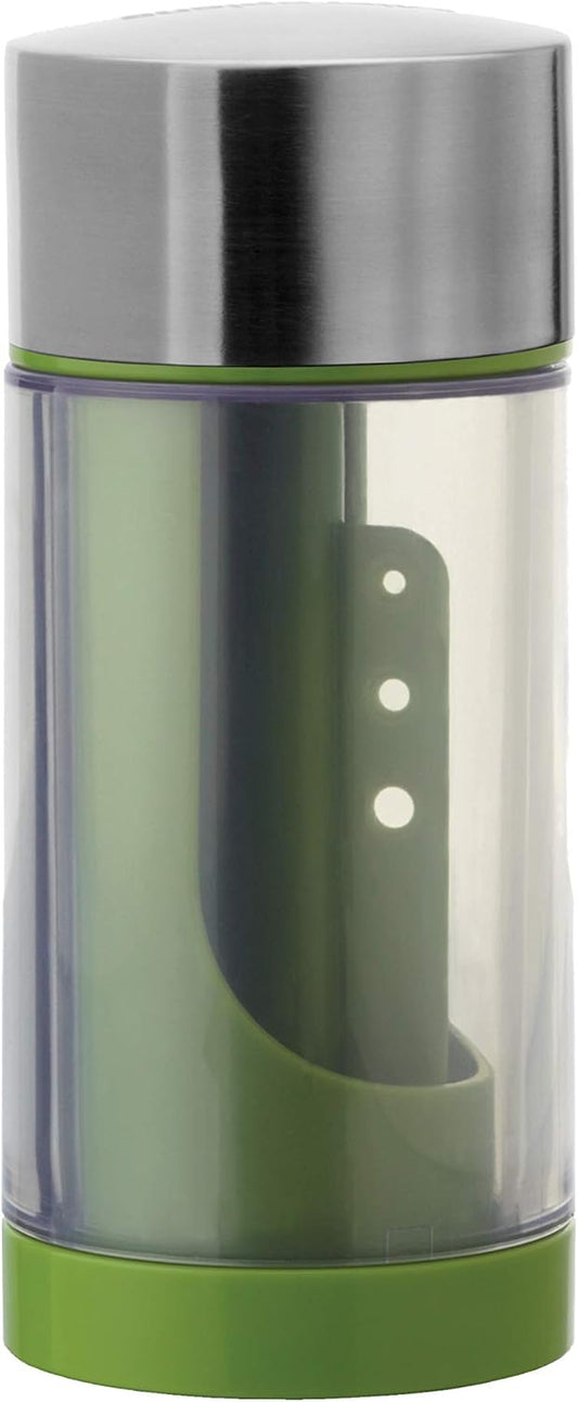 Herb Grinder and Leaf Stripper Seasoning Herb Mill (Stainless Steel)