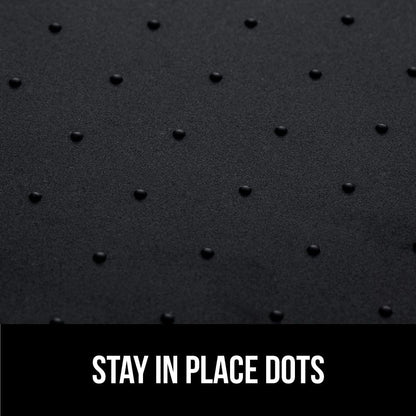 Silicone Coffee Mat, Espresso Machine Bar Accessories, Keep Kitchen Counters Clean, Stays in Place, Waterproof and Heat Resistant Dish Drying Mats, Home Decor Essentials, 11.5x18.5, Black