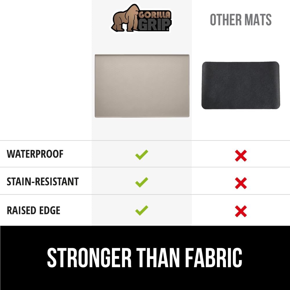 Silicone Coffee Mat, Espresso Machine Bar Accessories, Keep Kitchen Counters Clean, Stays in Place, Waterproof and Heat Resistant Dish Drying Mats, Home Decor Essentials, 11.5x18.5, Black