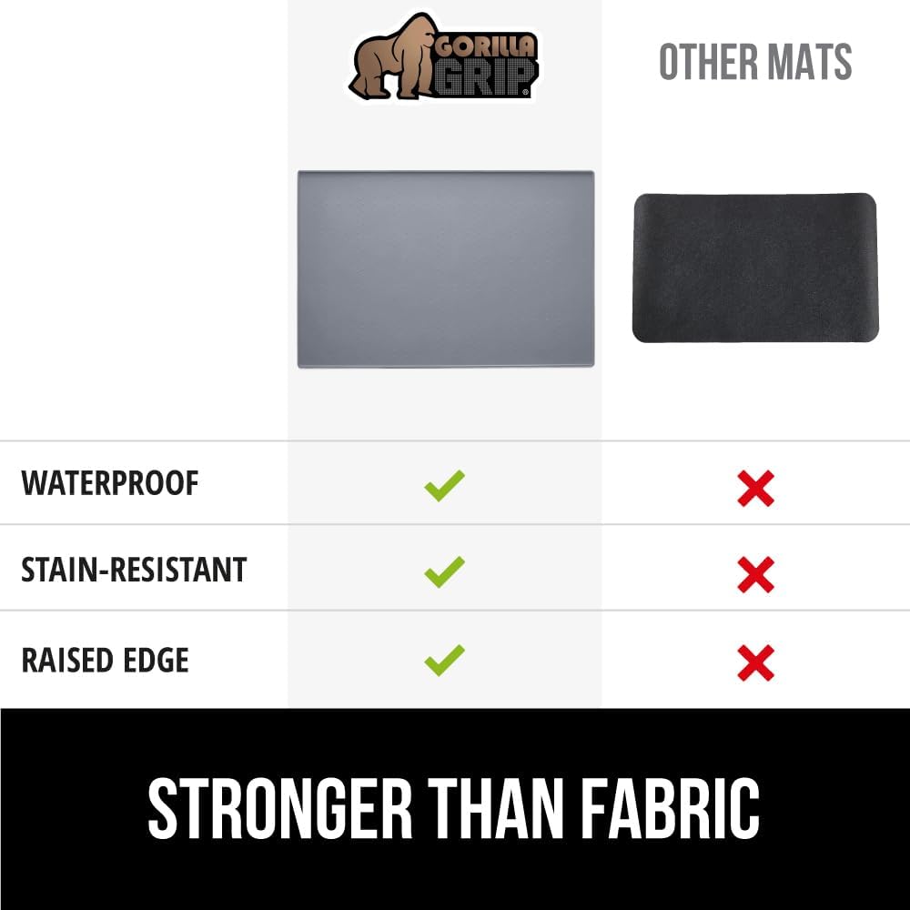 Silicone Coffee Mat, Espresso Machine Bar Accessories, Keep Kitchen Counters Clean, Stays in Place, Waterproof and Heat Resistant Dish Drying Mats, Home Decor Essentials, 11.5x18.5, Black