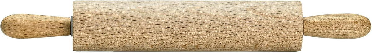 Children’s Classic Wooden Rolling Pin, German Beechwood With Steel Ball Bearings, 7-Inch x 1.5-Inch, Smooth Effortless Rolling For Dough And Pastry