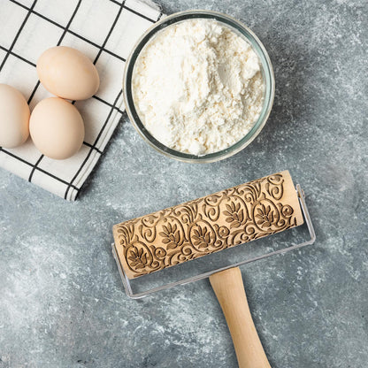 Children’s Classic Wooden Rolling Pin, German Beechwood With Steel Ball Bearings, 7-Inch x 1.5-Inch, Smooth Effortless Rolling For Dough And Pastry