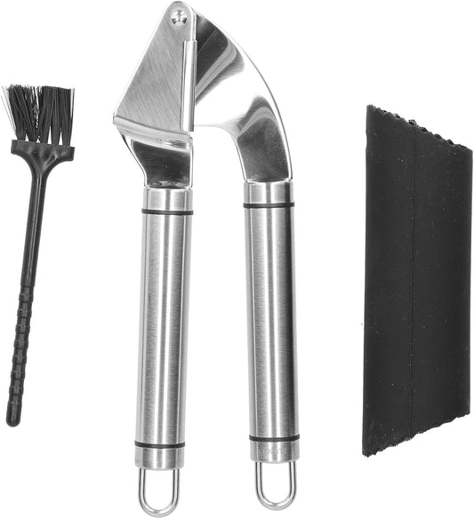 304 Stainless Steel Peel Garlic, Peeling Roller Tube Brush Mincer Crusher, Fine Polished Mirror Kitchen Tool, Garlic Peeler Sets