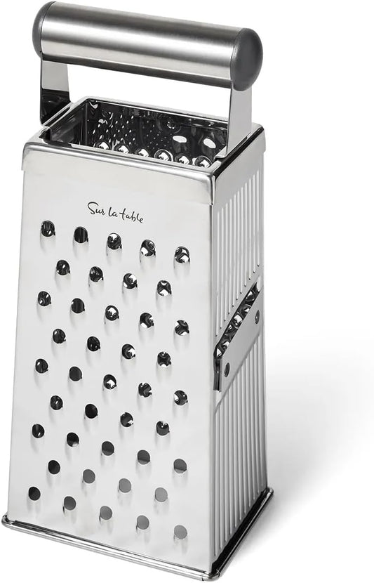 Stainless Steel Box Grater, Silver
