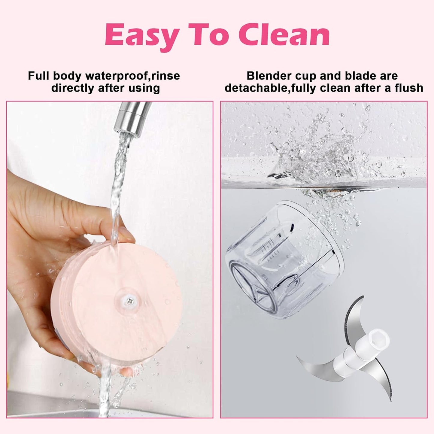 Electric Mini Garlic Mincer, 100ML USB Vegetable Onion Chopper | Portable Small Food Processor for Ginger, Chili, Vegetables