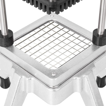 Commercial Chopper with 4 Replacement Blades Commercial Vegetable Chopper Stainless Steel French Fry Cutter Potato Dicer & Slicer Commercial Vegetable Fruit Chopper for Restaurants & Home Kitche