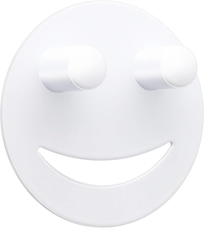 Stainless Steel Smiley Face Dish Sponge Holder, Silver Sink Caddy Organizer Storage with Suction Cup for Kitchen, Rv Apartment Kitchen Accessories Decor Scrubber
