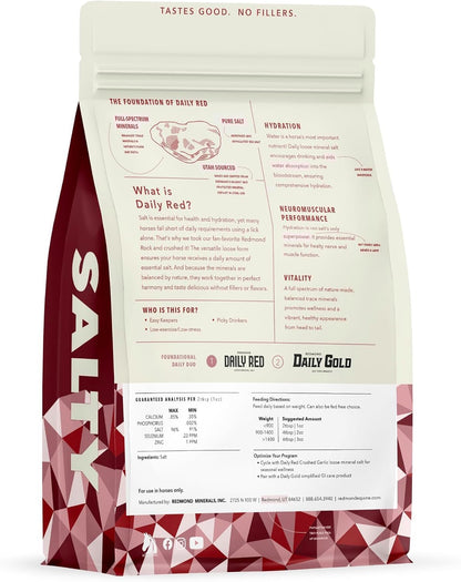 Daily Red Crushed Garlic | Horse Minerals & Vitamins Supplement | Garlic for Horses
