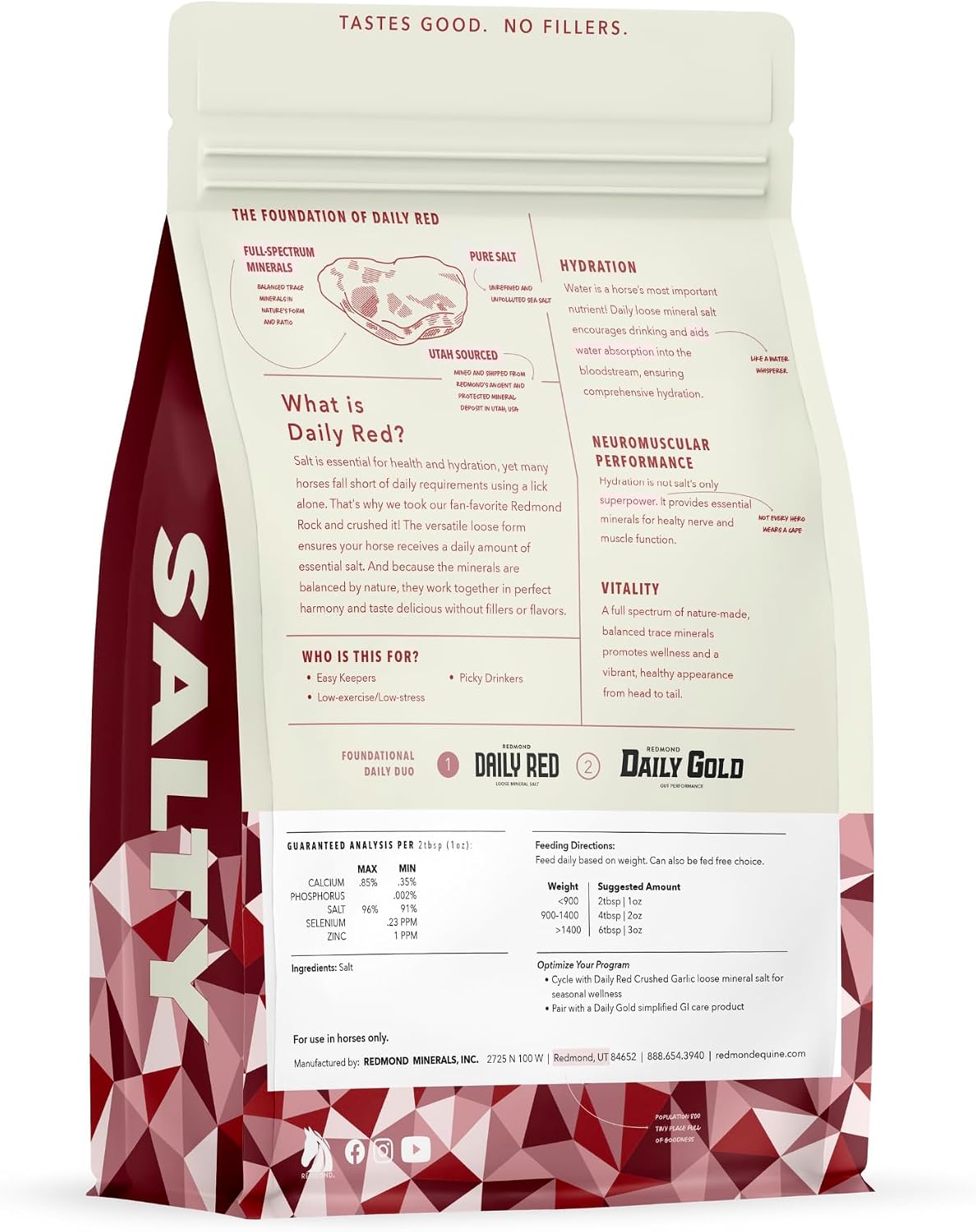 Daily Red Crushed Garlic | Horse Minerals & Vitamins Supplement | Garlic for Horses