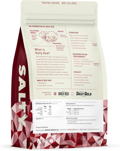 Daily Red Crushed Garlic | Horse Minerals & Vitamins Supplement | Garlic for Horses