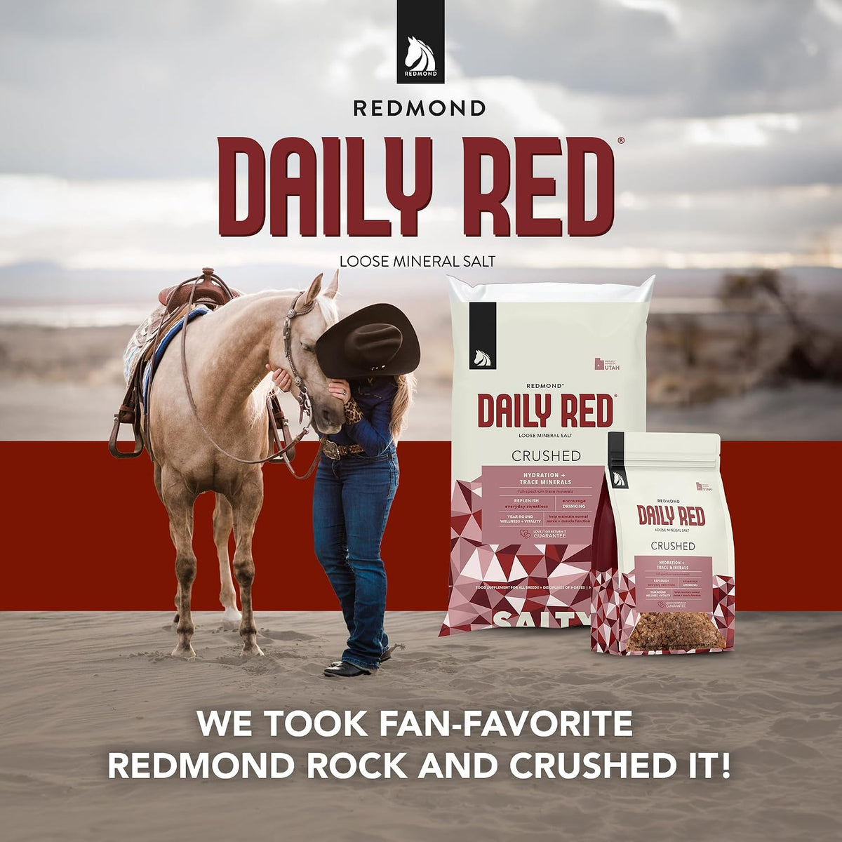 Daily Red Crushed Garlic | Horse Minerals & Vitamins Supplement | Garlic for Horses