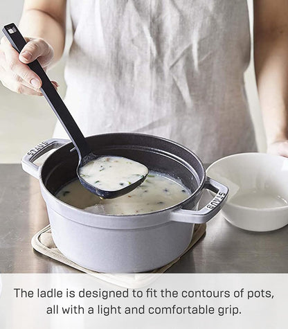 Home Silicone Kitchen Tongs, Silicone, No Assembly Req., Black | Silicone kitchen utensils designed to stay off countertops. Floating design keeps surfaces clean. Durable, easy to clean.