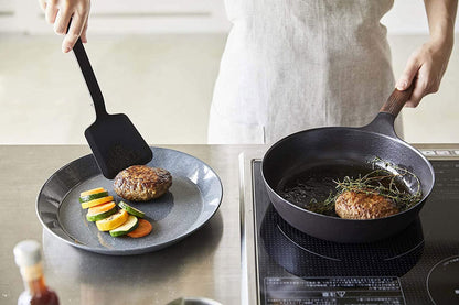 Home Silicone Kitchen Tongs, Silicone, No Assembly Req., Black | Silicone kitchen utensils designed to stay off countertops. Floating design keeps surfaces clean. Durable, easy to clean.