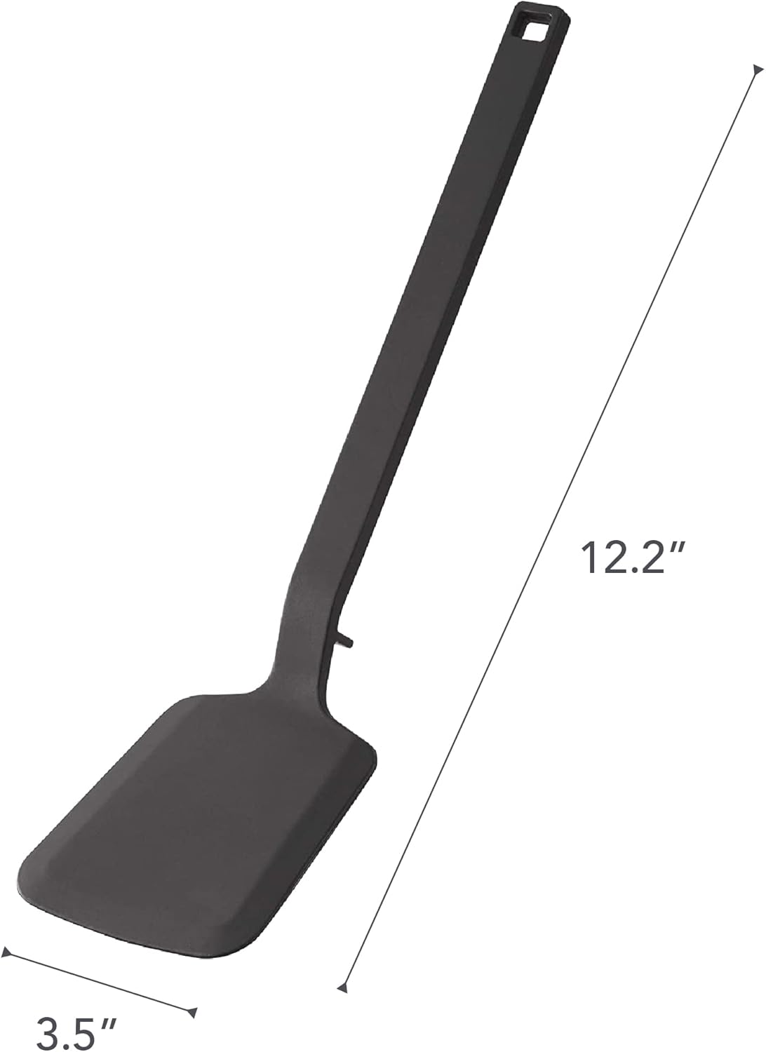 Home Silicone Kitchen Tongs, Silicone, No Assembly Req., Black | Silicone kitchen utensils designed to stay off countertops. Floating design keeps surfaces clean. Durable, easy to clean.