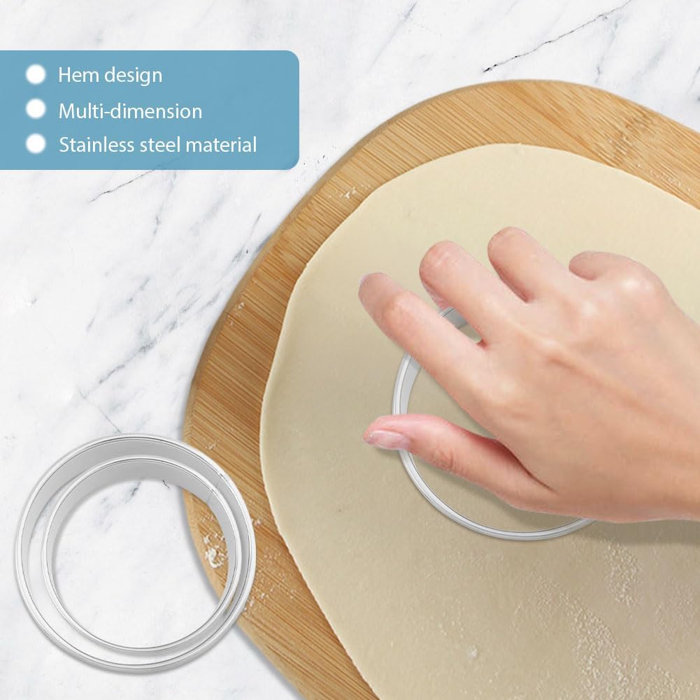 Empanada Maker Press, Empanadas Press Mold, Dumpling Making Tools, Dumplings Maker Set with Dough Cutter, Dumpling Mold Machine Making Dumplings Easier, Hand Pie