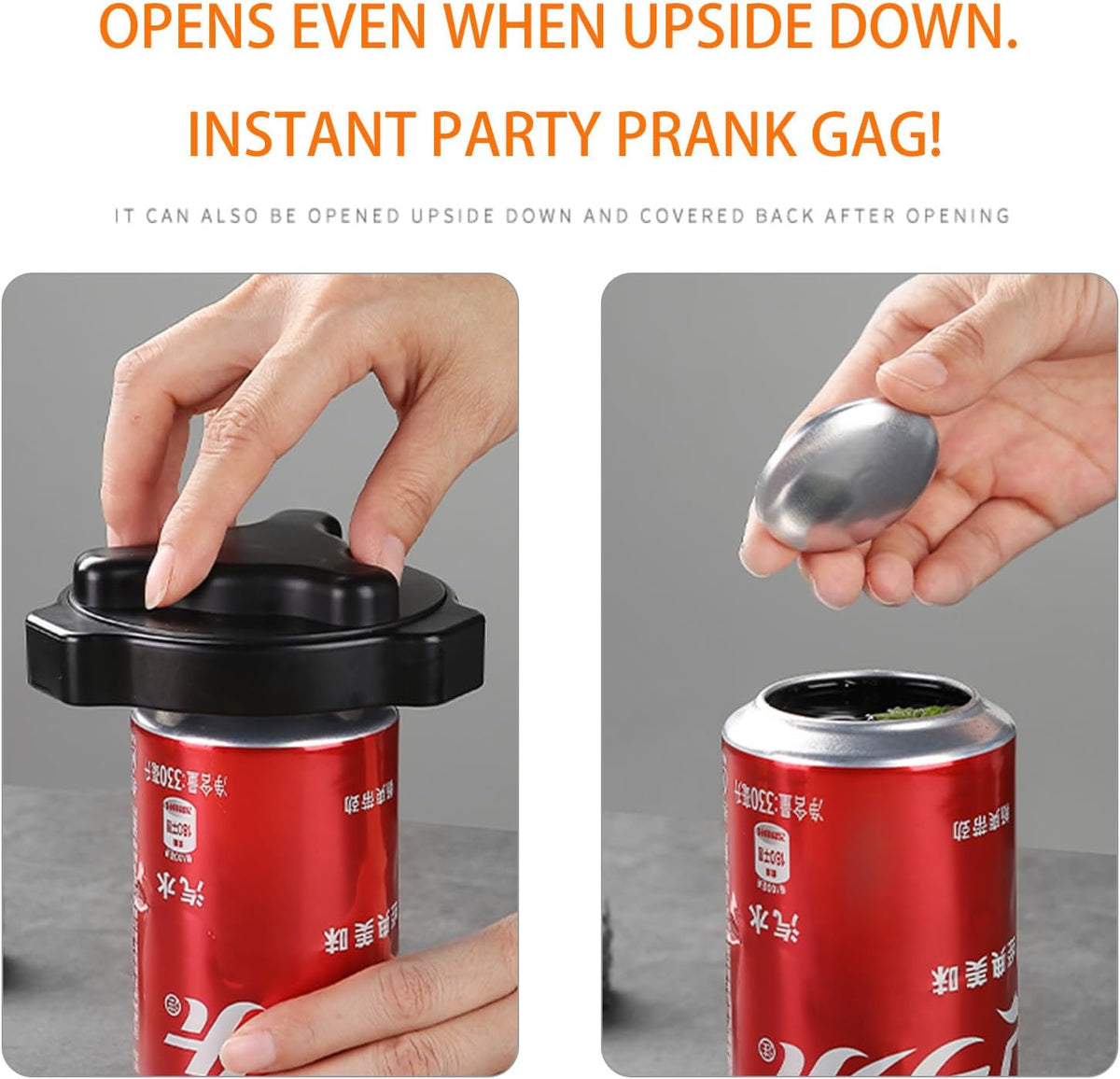 Premium Can Opener with Smooth Edge Blade, Magnetic, Silicone Grip, 4.6 inch, Military-Grade Stainless Steel