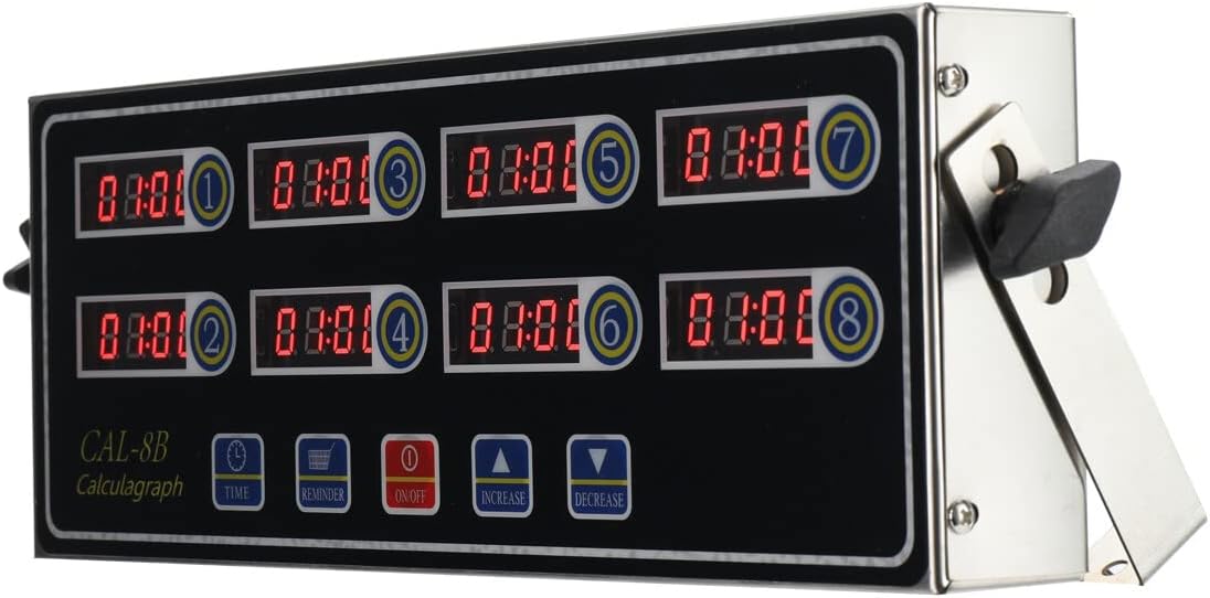 8 Channel Digital Kitchen Timer Precision Kitchen Timers for Cooking