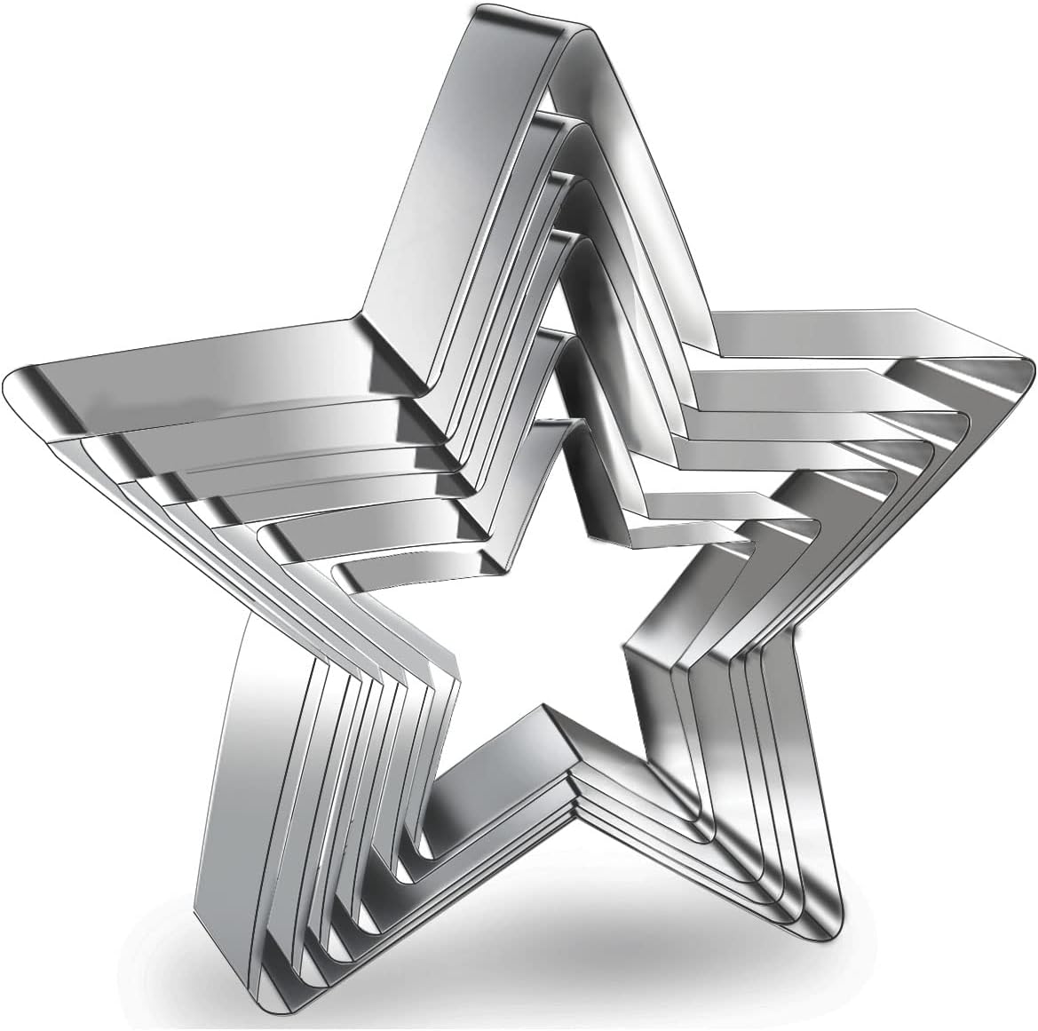 12 Pieces Round Cookie Cutters Set Stainless Steel Cookie Cutter Set Biscuit Plain Edge Round Cutters Circle Baking Metal Ring Molds Metal Ring Baking Molds Circle Pastry Donut Doughnut Cutter Set