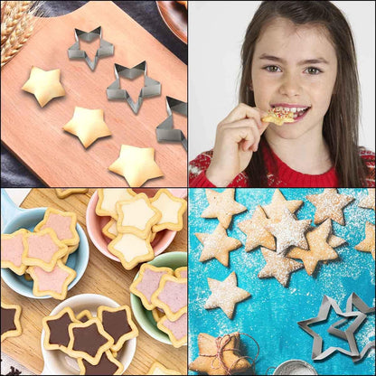 12 Pieces Round Cookie Cutters Set Stainless Steel Cookie Cutter Set Biscuit Plain Edge Round Cutters Circle Baking Metal Ring Molds Metal Ring Baking Molds Circle Pastry Donut Doughnut Cutter Set