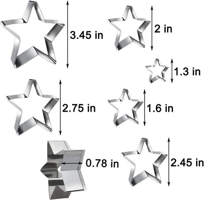 12 Pieces Round Cookie Cutters Set Stainless Steel Cookie Cutter Set Biscuit Plain Edge Round Cutters Circle Baking Metal Ring Molds Metal Ring Baking Molds Circle Pastry Donut Doughnut Cutter Set