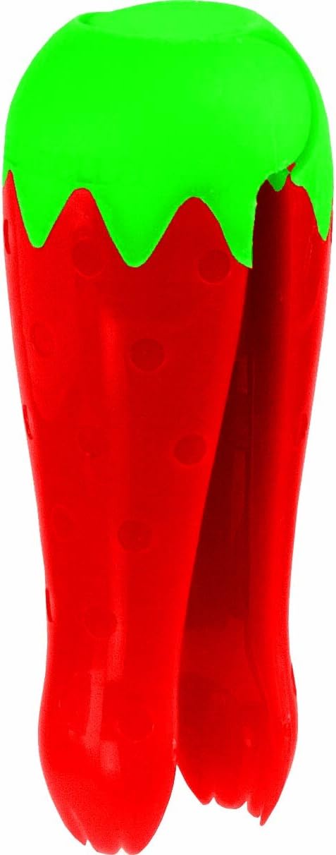 Strawberry Huller Kitchen Tool, Red and Green
