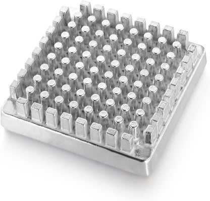 1/4" Aluminum French Fry Cutter Pusher Block Replacement- Pusher for Manual Potato Cutter Restaurant French Fry Cutter Potato Cutter Great for Potatoes Carrots Cucumbers Vegetables