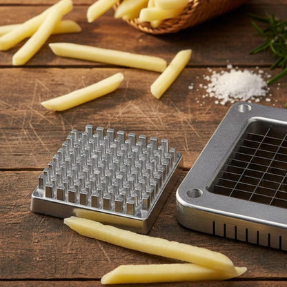 1/4" Aluminum French Fry Cutter Pusher Block Replacement- Pusher for Manual Potato Cutter Restaurant French Fry Cutter Potato Cutter Great for Potatoes Carrots Cucumbers Vegetables