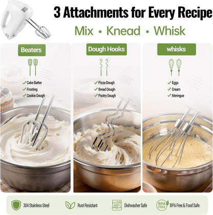 Mixing Bowls Set, 25PCS Stainless Steel Mixing Bowl with Lid Set, Large Nesting Bowls 7, 4.5, 3,2, 1.5QT, Measuring Cups and Spoons Baking Utensils Metal Bowl for Kitchen Prep