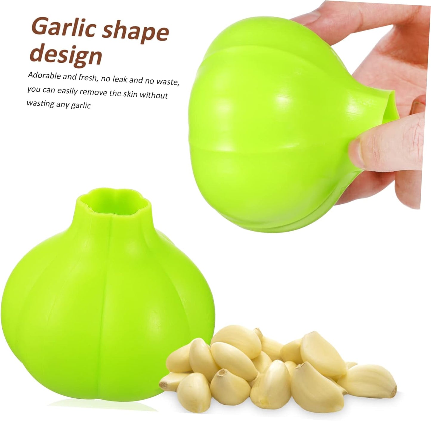 Silicone Garlic Peeler Tube Easy Peel Tool for Kitchen Use Portable Lightweight Garlic Skin Remover for Home Cooking