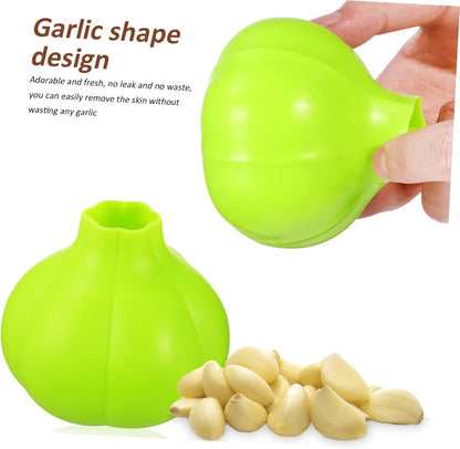 Silicone Garlic Peeler Tube Easy Peel Tool for Kitchen Use Portable Lightweight Garlic Skin Remover for Home Cooking