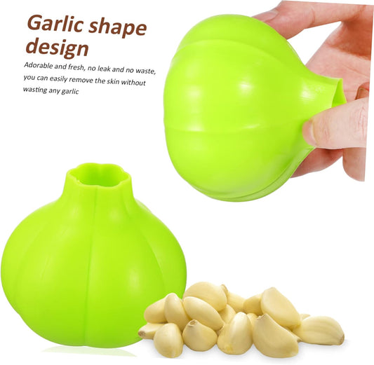 Silicone Garlic Peeler Tube Easy Peel Tool for Kitchen Use Portable Lightweight Garlic Skin Remover for Home Cooking