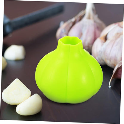 Silicone Garlic Peeler Tube Easy Peel Tool for Kitchen Use Portable Lightweight Garlic Skin Remover for Home Cooking