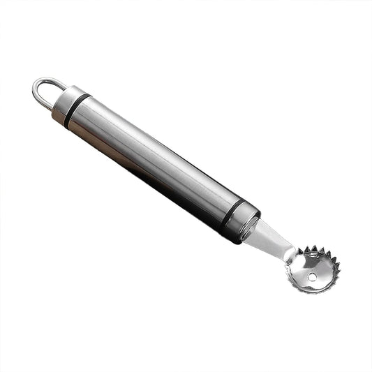 Stainless Steel Strawberry Huller,silver Multi Function Strawberry Huller and Tomato Stem Corer Tool,for Strawberry,Tomato,Vegetable and Fruit Corer Practical Kitchen Tool