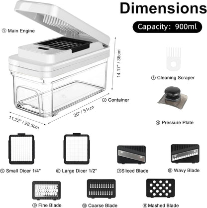 Rotary Cheese Grater Hand Crank, Vegetable Slicer with 3 Blades, Stable Suction, Labor-Saving Handle, Cheese Shredder for Potato Vegetables Nuts Chocolate, Black