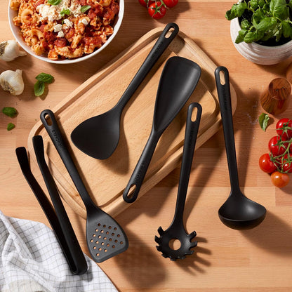 Silicone Onyx 4-pc Chef's Cooking Utensil Set