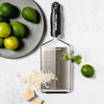 Gourmet Dual Grater - Fine and Coarse Stainless Steel Blades for Effortless Parmesan Cheese Grating and More