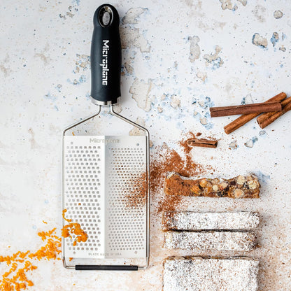 Gourmet Dual Grater - Fine and Coarse Stainless Steel Blades for Effortless Parmesan Cheese Grating and More