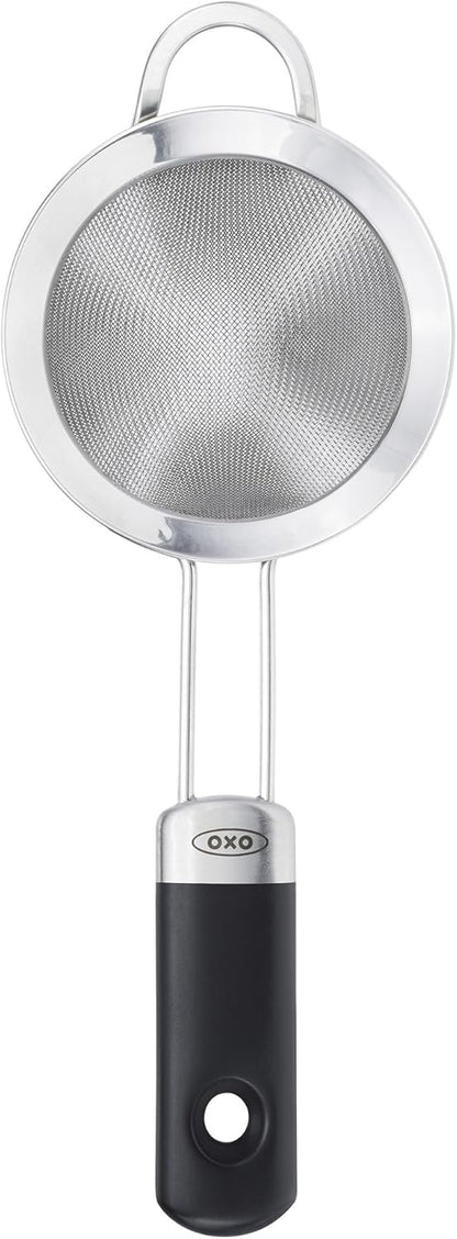 Fine Mesh Cocktail Strainer, Stainless Steel